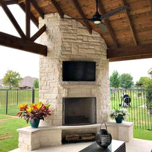 outdoor living/kitchen