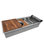 Ruvati 45" Workstation Kitchen Sink Undermount Stainless Steel, RVH8333