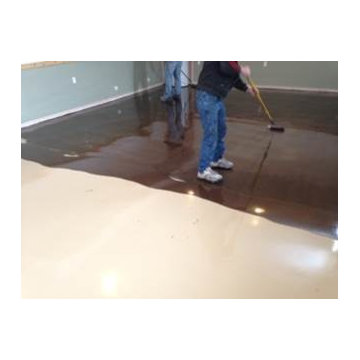 Basement Metallic floor
