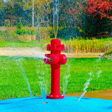 Portable Splash Pad for your backyard