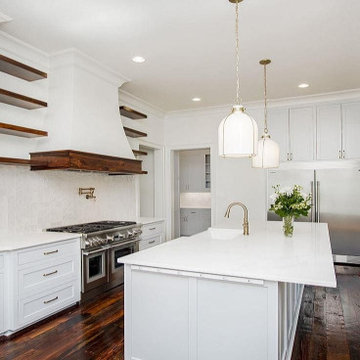 Opt for White in a Contemporary Kitchen Remodel in Sunnyvale, CA