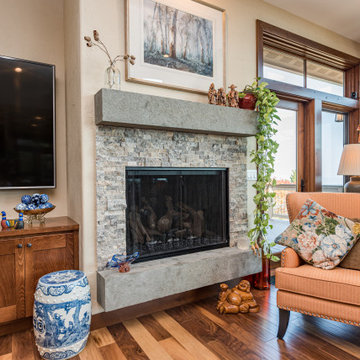 Water Views and Elegant Details Define Sequim Custom Home