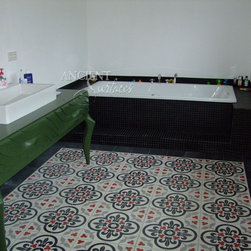 Cement squared tiles - Encaustic tiles - Wall And Floor Tile