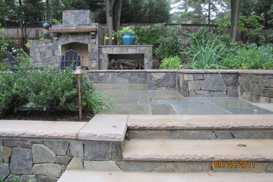 Example of a classic patio design in DC Metro