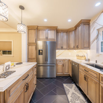Valley Stream Kitchen, Dining & Living Remodel