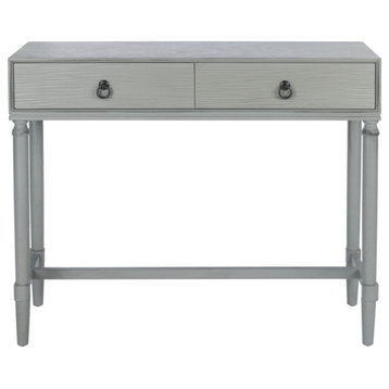 Berri 2 Drawer Console Table Distressed Grey