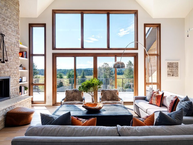 Country Living Room by elena del bucchia DESIGN