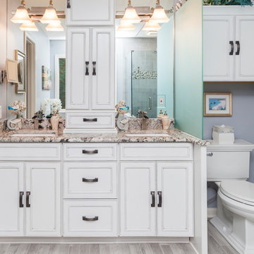 Coastal Inspired Master Bathroom
