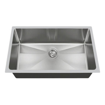 3120S Undermount Single Bowl Stainless Steel Kitchen Sink, 18-Gauge, Sink Only
