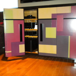 Custom Audio Equipment Storage Cabinet - Products