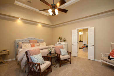 Example of a bedroom design in Other