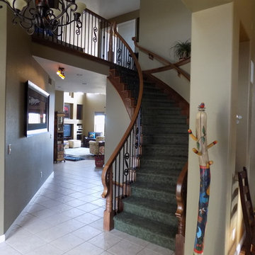 Walnut Stair Case