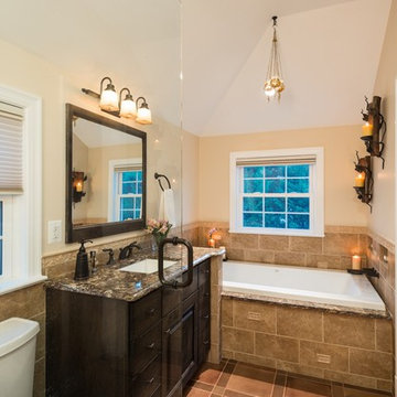 Alexandria Mediterranean Bathroom Remodel