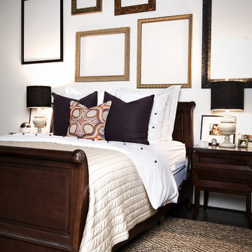 Eclectic Loft Studio Bedroom