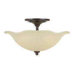 Feiss - Feiss Morningside Ceiling Light - 13W in. Grecian Bronze - SF212GBZ - Flush-mount Ceiling Lighting