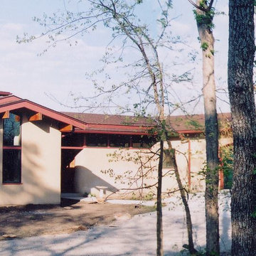 Prairie House - straw bale house