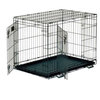 Midwest Life Stages Double Door Dog Crate, Black, 24"x18"x21"