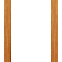 1-lite Patio Brazilian Mahogany IG Glass Single Door - Patio Doors