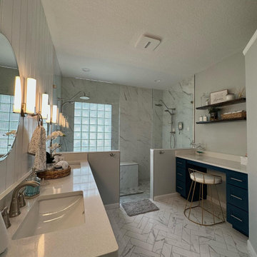 Blue Bathroom