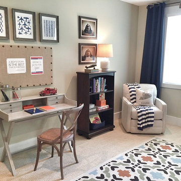 Boys Transportation Themed Bedroom