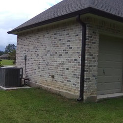 Gutter Installation with Down Spouts - Products