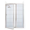 Coastal Shower Doors L31IL13.66-A Legend Series 44" x 66" Framed - Brushed