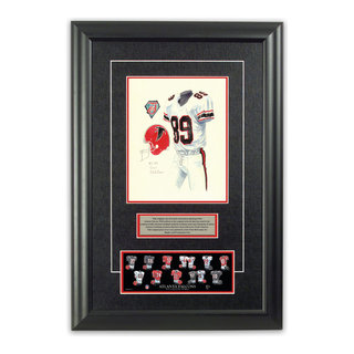 Atlanta Falcons 1994 uniform artwork, This is a highly deta…