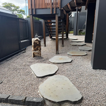 Zen style Japanese garden New Farm Brisbane