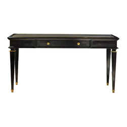 MH - Ebonized Classicale Writing Table - Products