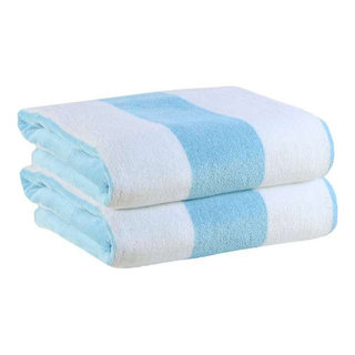 Set Of 2 Fun In Paradise Pestemal Beach/hand Towels Dark Blue - Linum Home  Textiles : Target