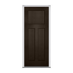 VG Fir 2 Lite Shaker 3 Panel Shaker Bottom - Modern - Front Doors ...