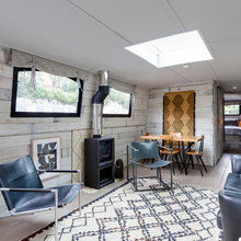 Houzz Tour: Fint litet boende med smarta idéer på en pråm i London