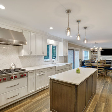 Central Colonial First Floor Remodel
