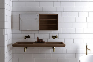 Bathroom - contemporary bathroom idea in Other