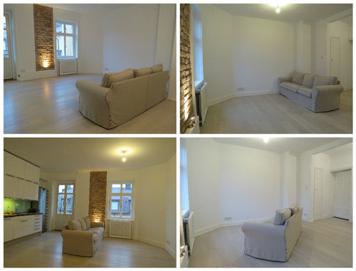 Help! Ideas on how to furnish an open plan kitchen living room? | Houzz UK