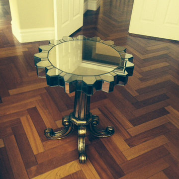 Voranado Accent Table for Hollywood Regency style