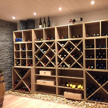 Weinregal Cavepro Dekor Eiche Hell