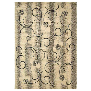 Expressions Rug, Ivory, 7'9"x10'10"