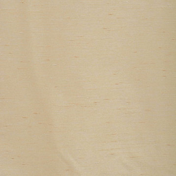 Winter Ivory Yarn Dyed Faux Dupioni Silk Fabric Sample, 4"x4"