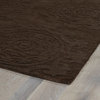 Kaleen Imprints Classic IPC01 Chocolate Area Rug 2'6''x8'Runner
