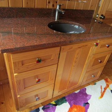 Grand Marais Cabin Bathroom Refresh