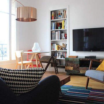 Un appartement parisien qui gagne en espace et en lumière