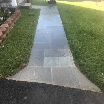 Flagstone Entrance Walkway