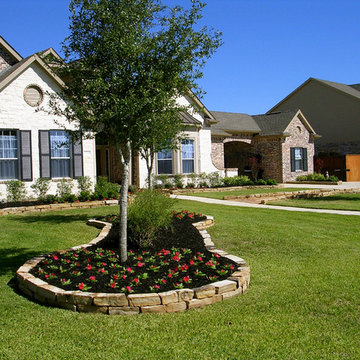 Front yard landscape projects