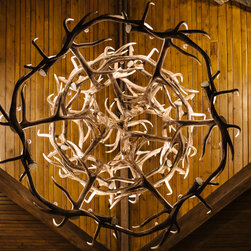 Bearfoot Chalet - Chandeliers