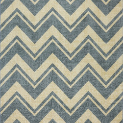 Light Blue Stripe Pattern - Area Rugs