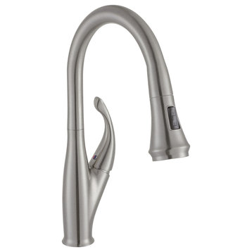 Pull Out Kitchen Faucet, Brush Nickel Finish