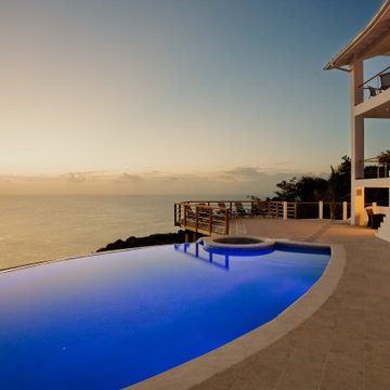 View from infinity pool