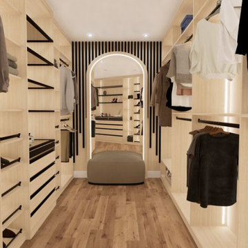 Walk In Closet; Design and Built