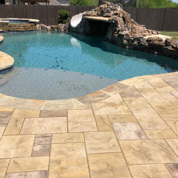 Plano, Grotto and Big Pool Slide
